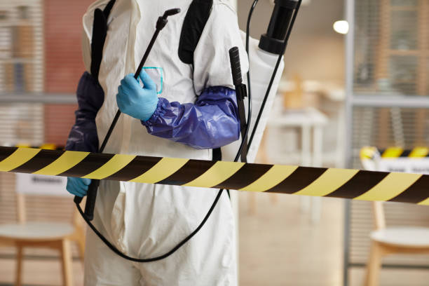 Professional Hoarding Cleanup technician working in Sagaponack, NY